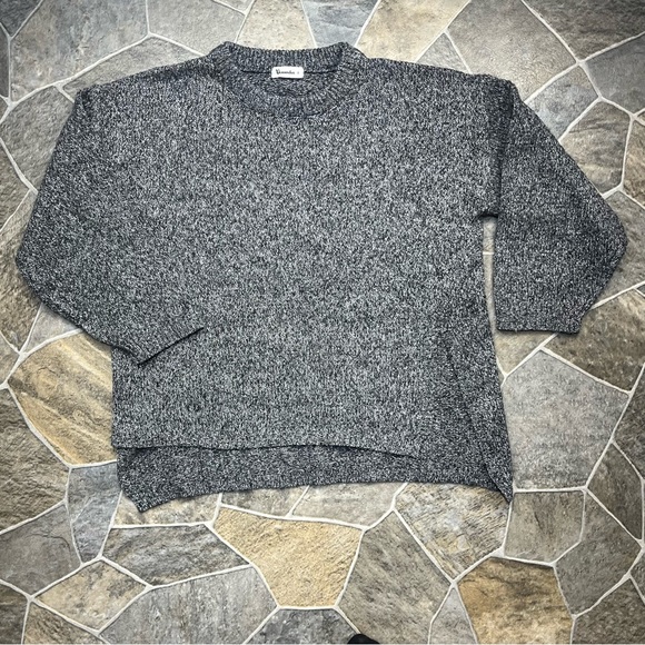 Vernacular Side Split High Low Hem Sweater - Picture 5 of 12